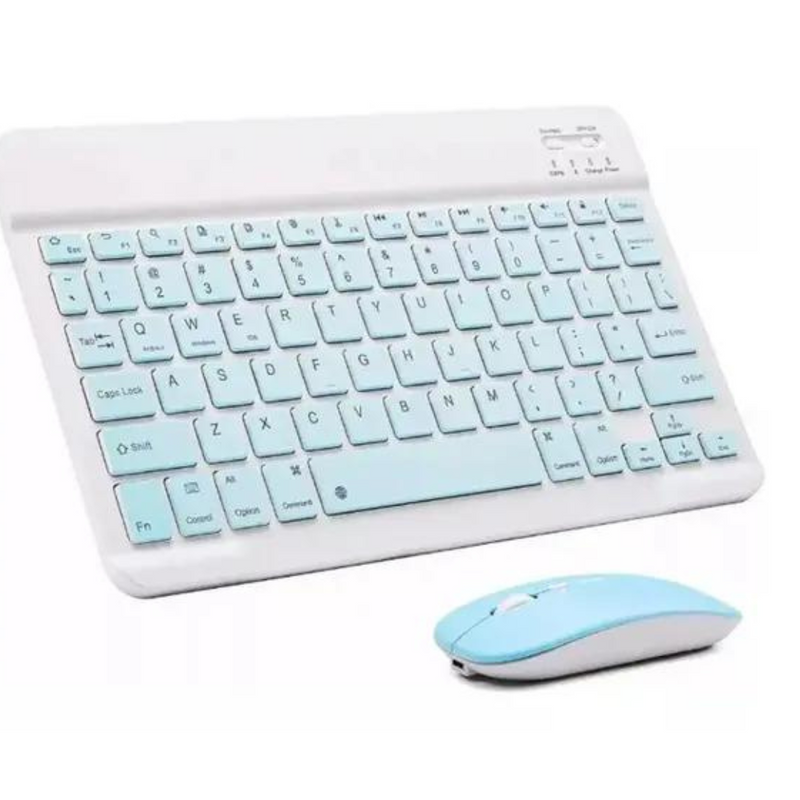 kits teclado e Mouse+ sem fio e Bluetooth e tablet