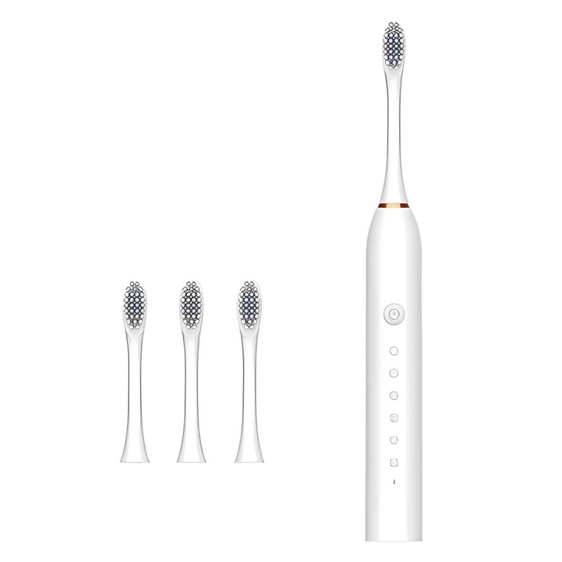 Escova Dental Elétrica 6 Modos X-3 IPX7 Vibração Ultrassônica À Prova D'água Adulto