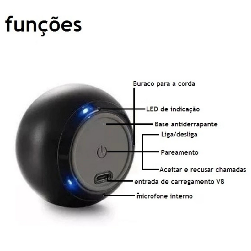 Mini Caixa de Som Bluetooth AL-3031