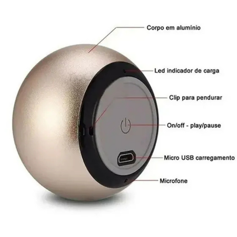 Mini Caixa de Som Bluetooth AL-3031