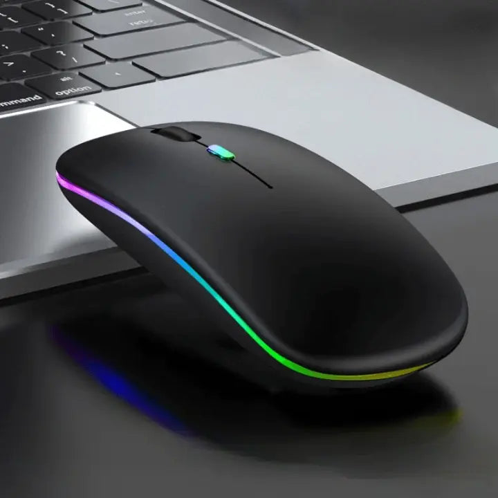 Mouse sem fio recarregável