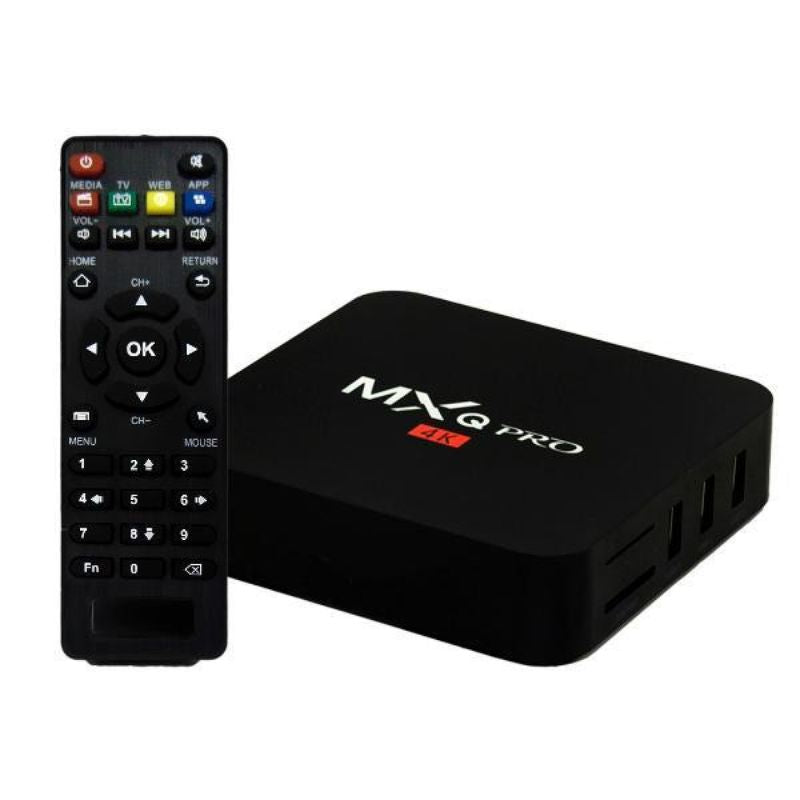 Tv Box Mxq 4k 5g com controle remoto Android 11