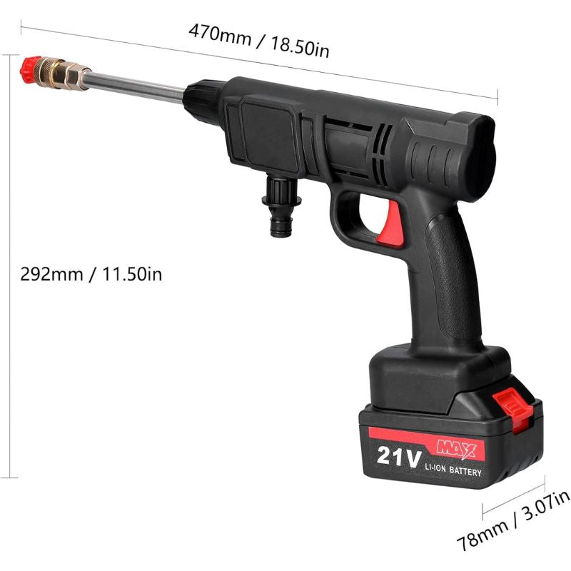 Lavadora Wap Portátil Alta Pressão 1000w 36v Sem Fio - sem maleta