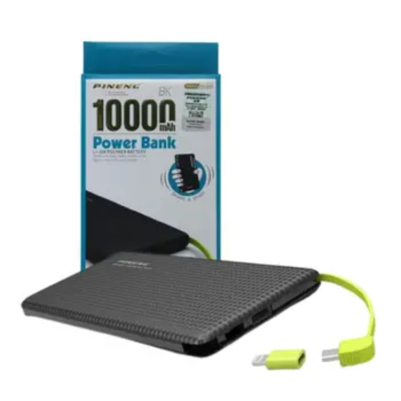 Bateria Carregador Portátil 10000mAh: Ideal para Viagens.