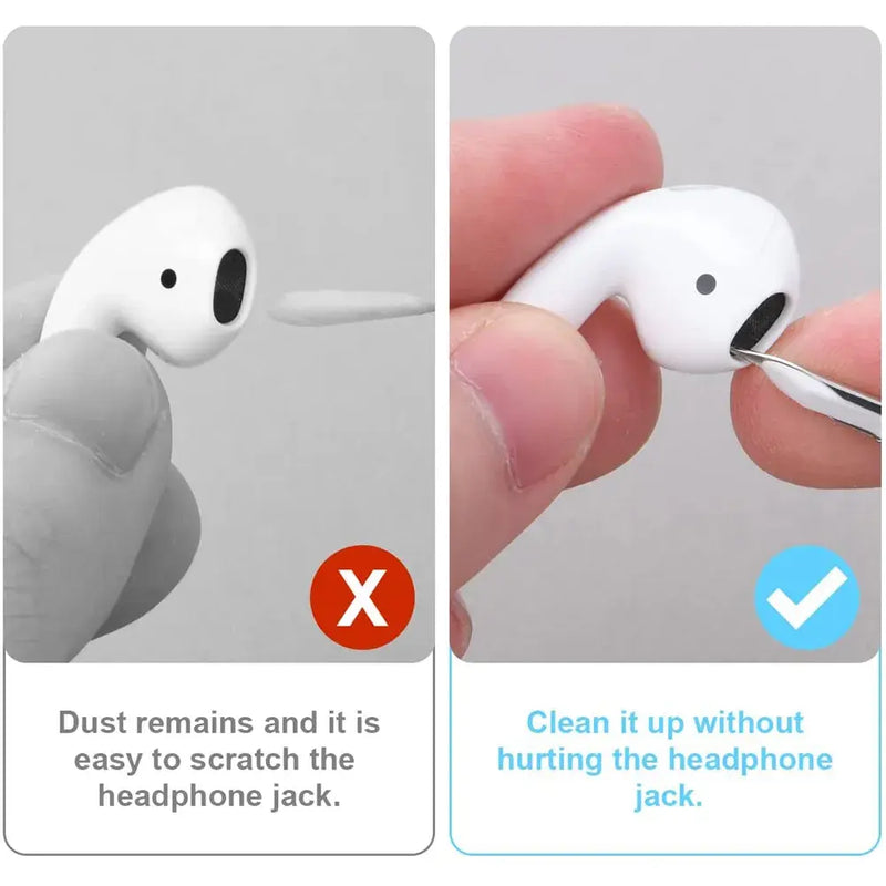 Ferramenta de limpeza de fones de ouvido para Airpods